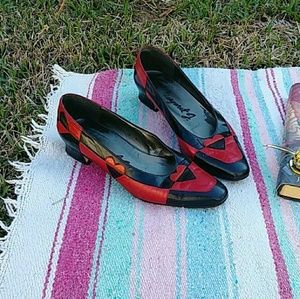 Vintage Colorblock Shoes
